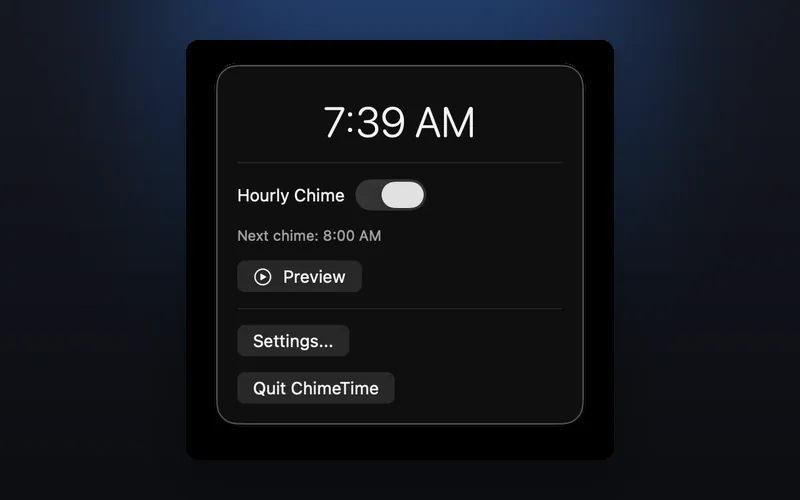 ChimeTime preview