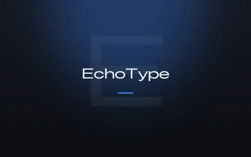 EchoType preview