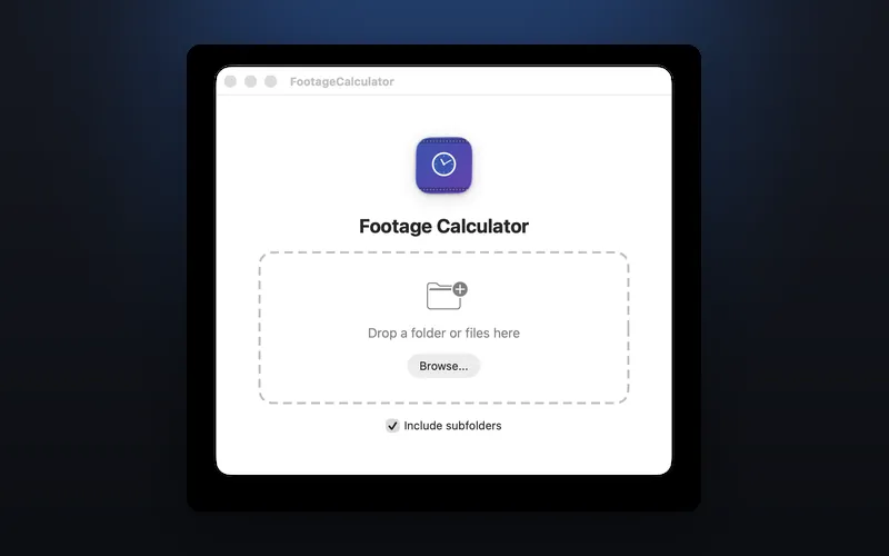 FootageCalculator preview
